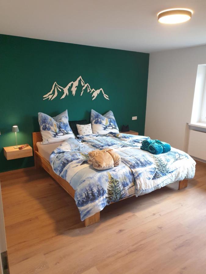 Panoramablick Apartman Breitenwang Kültér fotó
