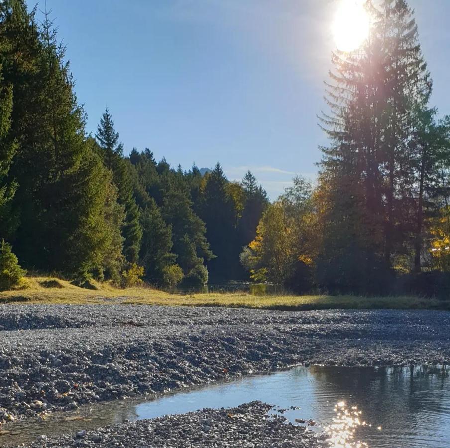 Panoramablick Apartman Breitenwang Kültér fotó