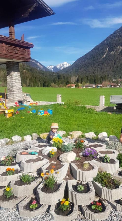 Panoramablick Apartman Breitenwang Kültér fotó